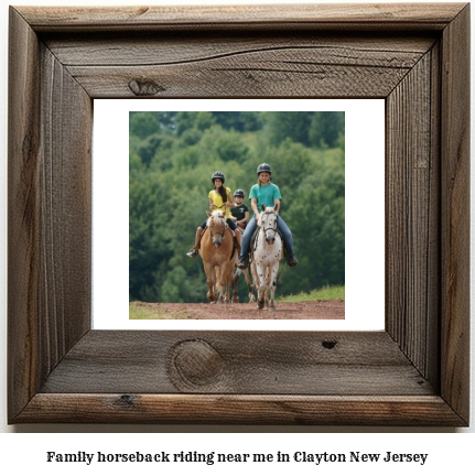 family horseback riding near me in Clayton, New Jersey